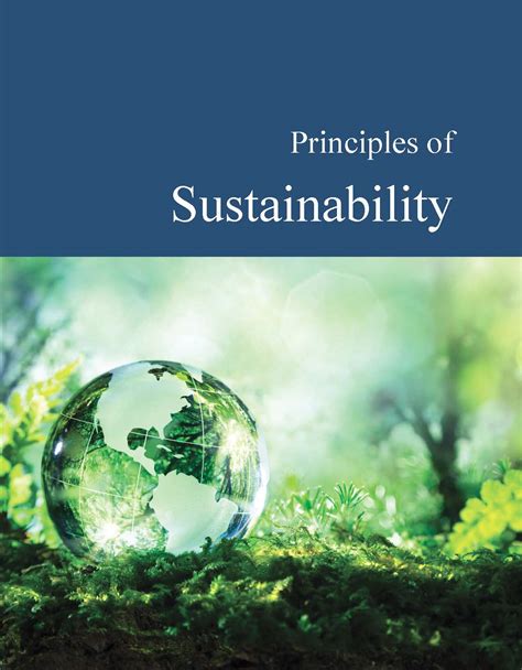 SUSTAINABILITY PRINCIPLES 